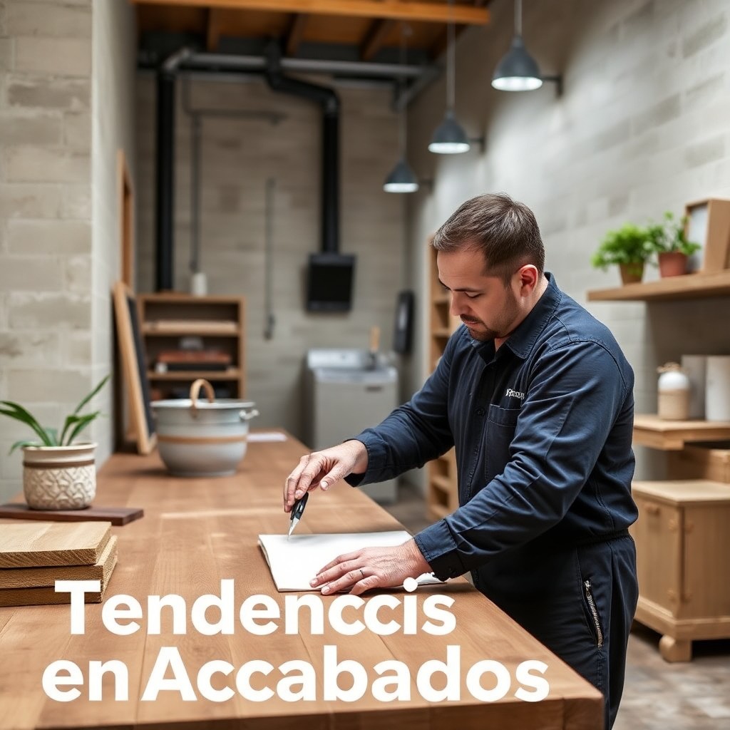 Tendencias en acabados premium