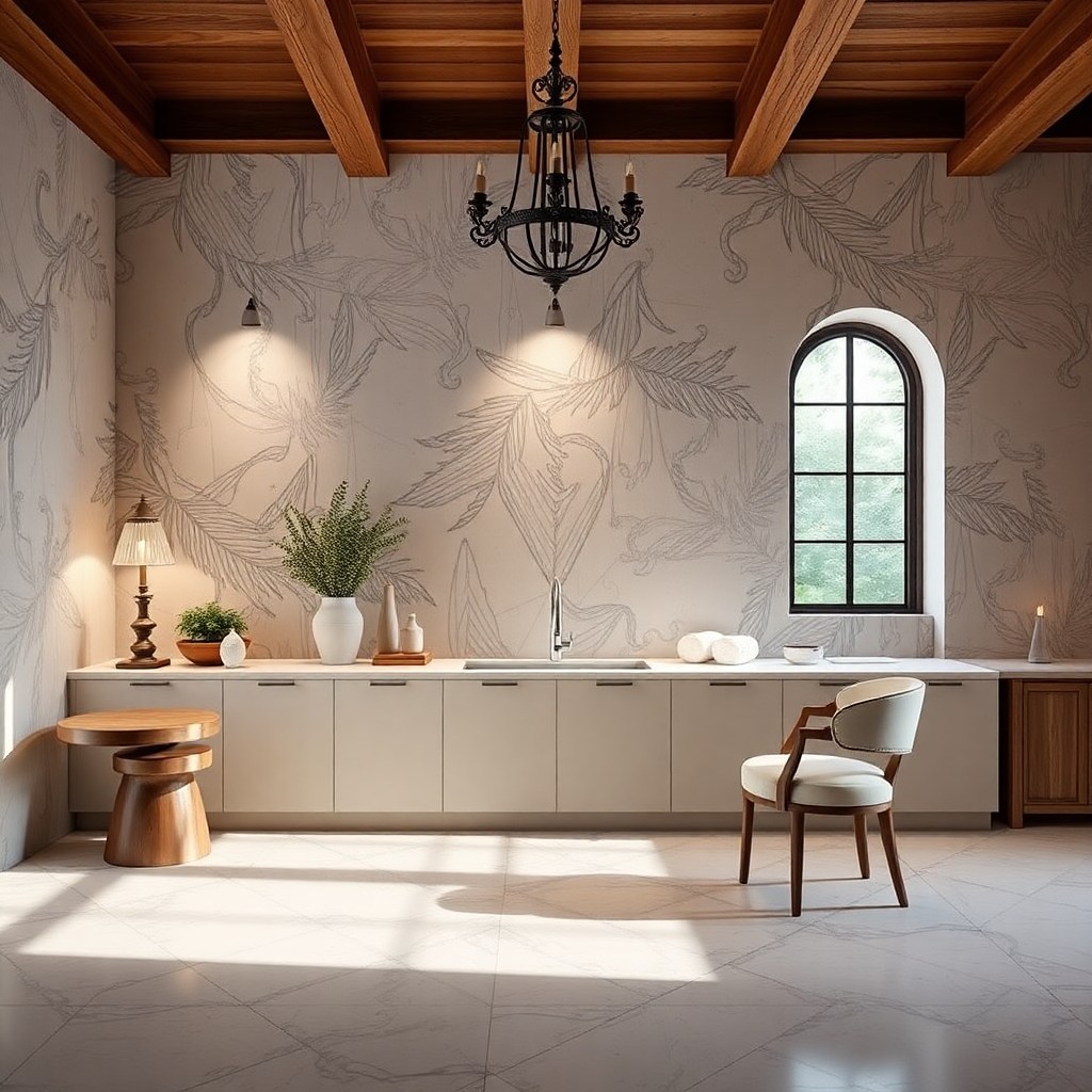 Acabados premium modernos en interiores